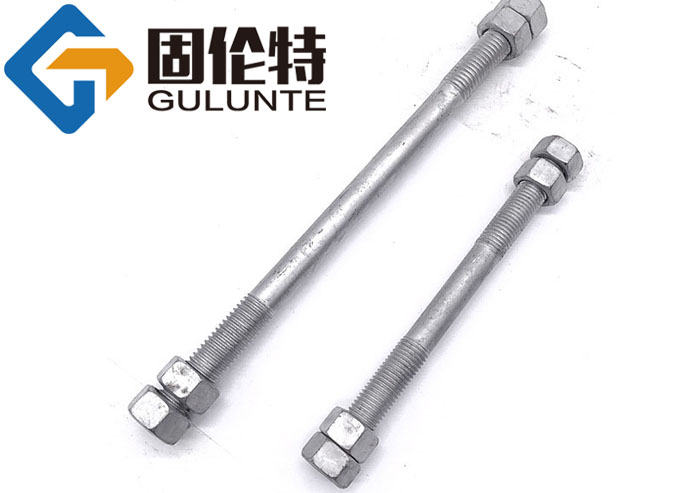 熱鍍鋅雙頭螺栓型號及規格尺寸表大全